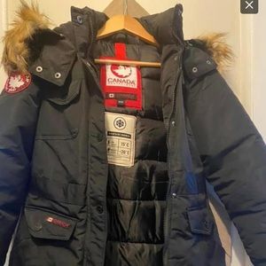 Canada weather gear parka